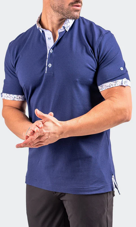 CEO Luxury Polo Shirt | Blue