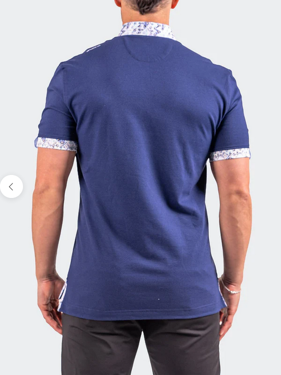 Polo de luxe CEO | Bleu
