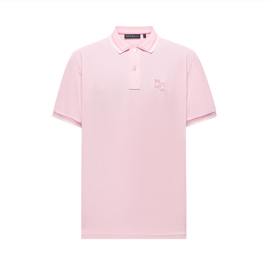 Psycho Bunny Men's Elliot Pique Polo | Romance Rose