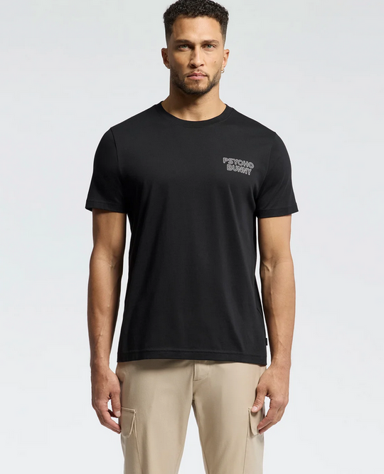 Psycho Bunny T-shirt graphique hommes Syndey | Noir