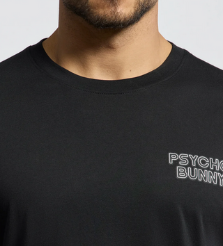 Psycho Bunny Graphic Tee Syndey | Black