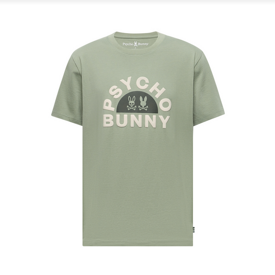 Psycho Bunny T-shirt graphique hommes Goldie | Sea Spray