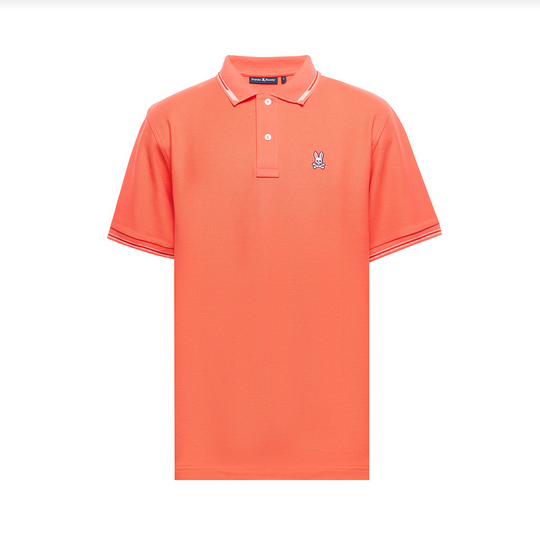 Psycho Bunny Men's Polo Stirling | Coral