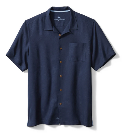 Tommy Bahama Silk Shirt Tropic Isles | Navy