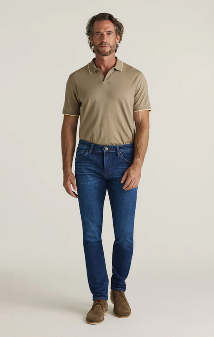 34 Heritage Cool Tapered Leg Jeans in Dark Brushed Vintage