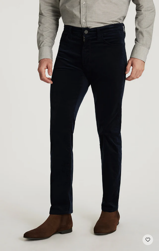 34 Heritage Courage Straight Leg Pants in Midnight Moleskin