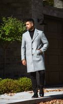 Au Noir Coat | KLAMATH, Grey