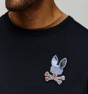 Psycho Bunny Men's Dante Crew | Black