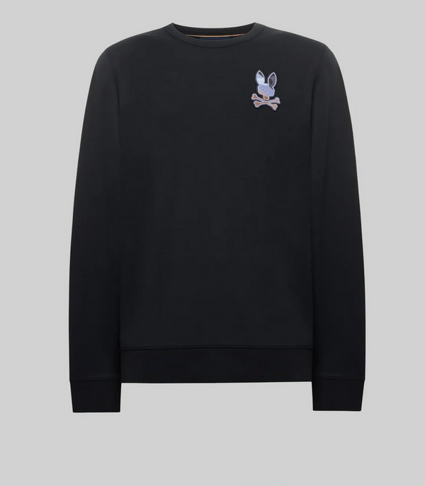 Psycho Bunny Men's Dante Crew | Black