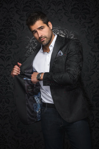 Au Noir Blazer | DAMON, Black