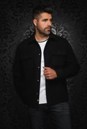 Au Noir Overshirt | DANALI, Black