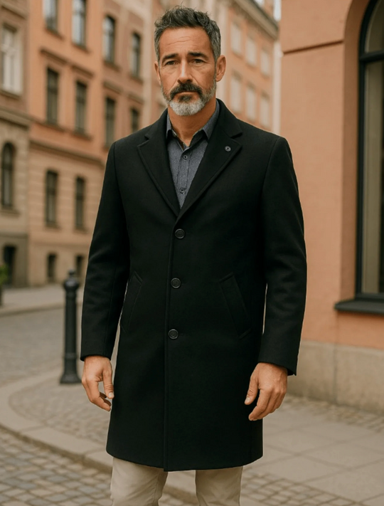 Au Noir Coat  | KLAMATH, Black