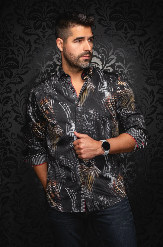 Au Noir Shirt | GROOVE, Black Gold