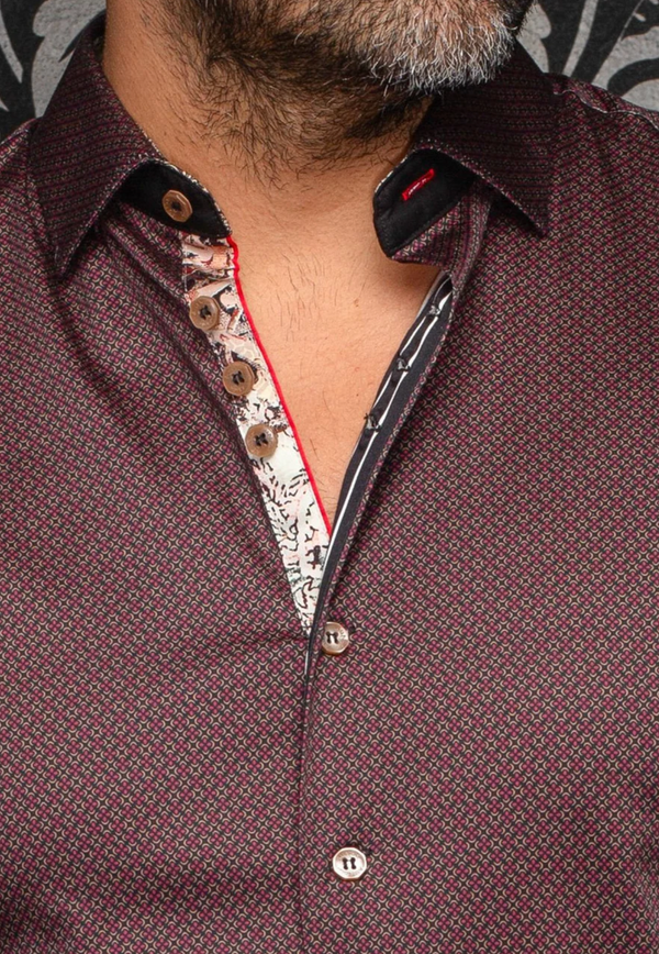 Au Noir SHIRT | BANGALORE, Cabernet Tabacco