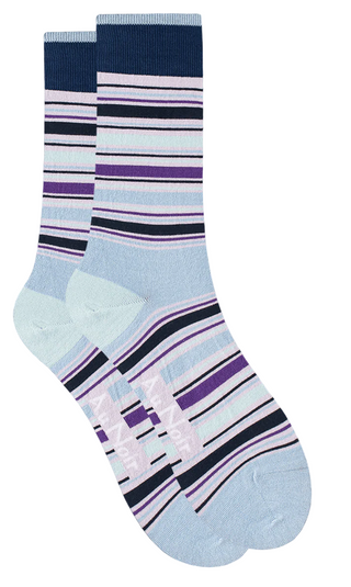 Au noir Socks | Blue Purple