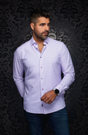 Au Noir Performance Shirt | NICOLAS GEO, Lavender