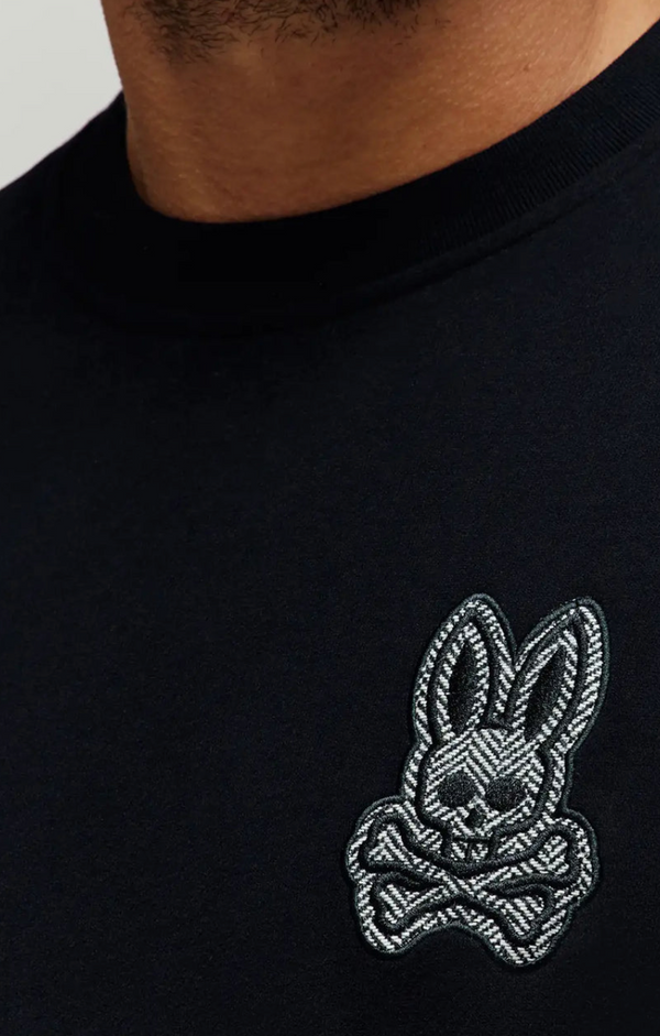 Psycho Bunny Mens Marlo Sweatshirt | Black