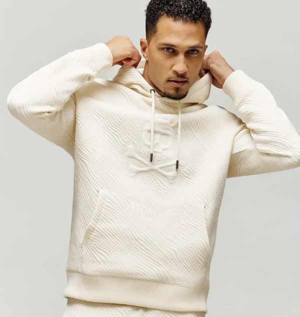 Psycho Bunny Men's Kendrick Textured Hoodie | Pristine