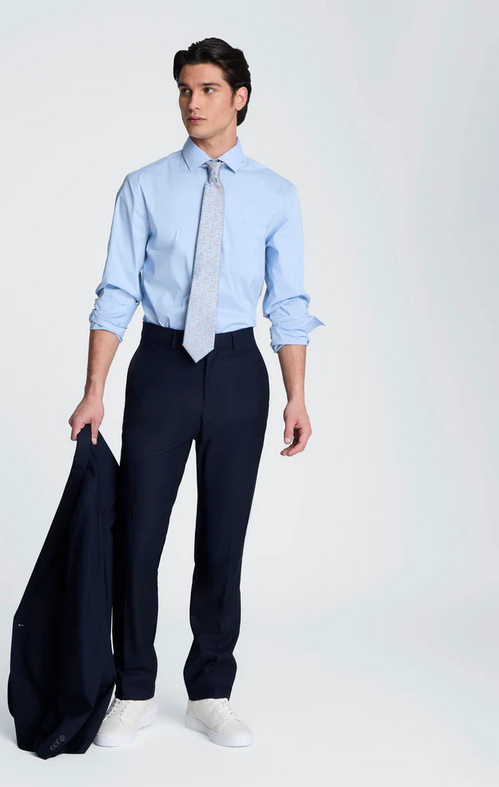 Kenneth Cole Stretch Suit Separate Pant | Navy