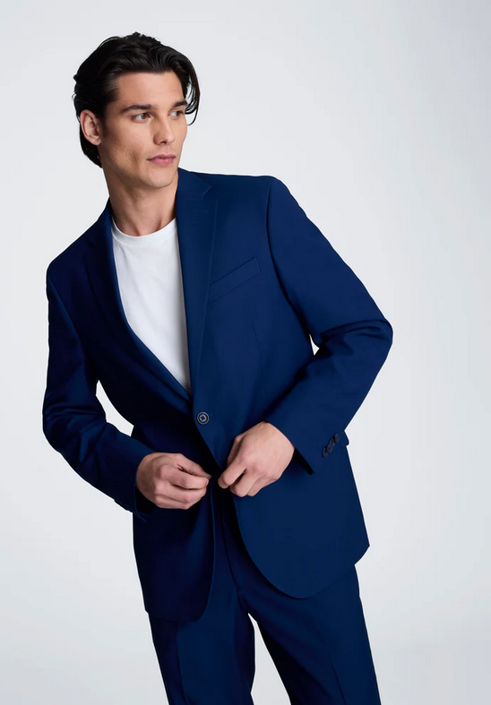 Kenneth Cole Slim-Fit Stretch Suit Separate Jacket | Blue