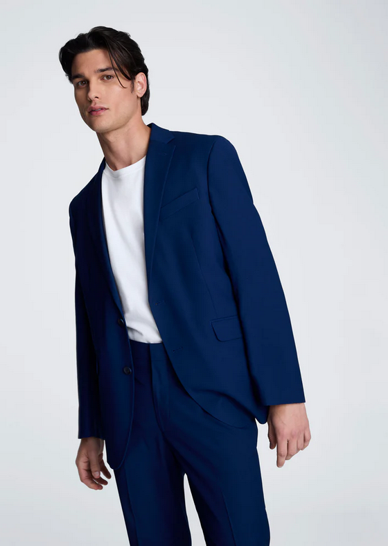 Kenneth Cole Slim-Fit Stretch Suit Separate Jacket | Blue