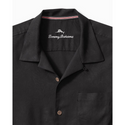 Tommy Bahama Tropic Isles Silk Camp Shirt | Black