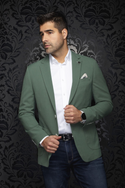 Au Noir Blazer | TROY, Green