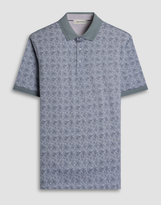 Bugatchi OOOH Cotton Polo Shirt | Shark