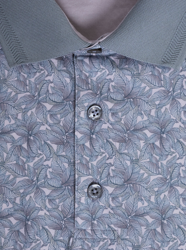 Bugatchi OOOH Cotton Polo Shirt | Shark