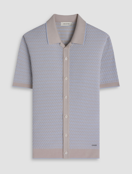 Bugatchi Button Down Shirt | Almond