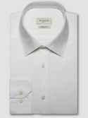 Bugatchi Long Sleeved Shirt Julian Shaped Fit | White