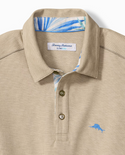 Tommy Bahama Palm Dancer 5 O'Clock IslandZone® Polo | Chinchilla