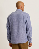 Tommy Bahama Paradise Breezer Linen Long-Sleeve Shirt | Island Navy