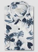Bugatchi Shirt Short Sleeve Shirt Vero Shaped Fit | Navy