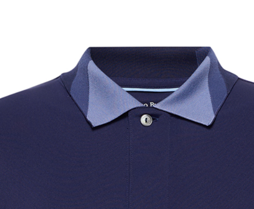 Psycho Bunny Mens Sport Polo Onyx | Evening Blue