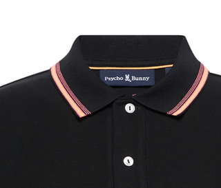 Psycho Bunny Men Pique Polo Cedric | Black