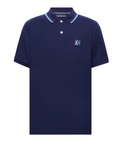 Psycho Bunny Mens Pique Polo Cedric | Evening Blue