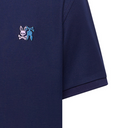 Psycho Bunny Mens Pique Polo Cedric | Evening Blue