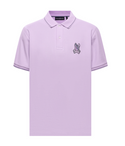 Psycho Bunny Mens Pique Polo Olivier | Lavendula