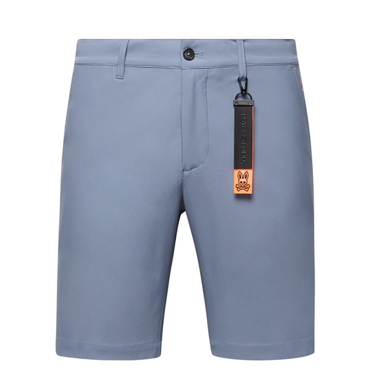 Psycho Bunny Mens Maverick 10k Step Short | Hazy Blue