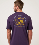 Travis Mathew Social Hour Tee | Purple Velvet