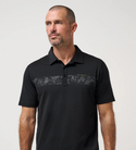 Travis Mathew Performance Jersey Flight Polo | Black