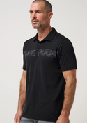 Travis Mathew Performance Jersey Flight Polo | Black
