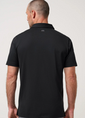 Travis Mathew Performance Jersey Flight Polo | Black