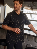 Travis Mathew Weather Patterns Polo | Black