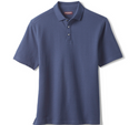 Johnston & murphy Textured Weave Polo | Navy