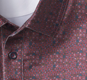Johnston & Murphy XC+™ Ace Performance Polo | Burgandy Vino