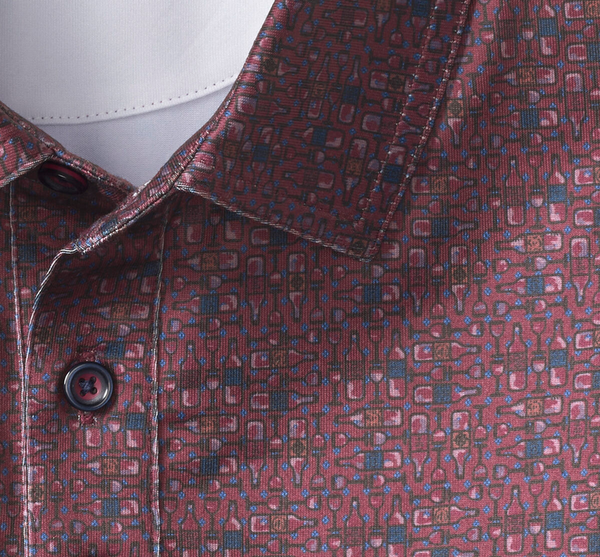 Johnston & Murphy XC+™ Ace Performance Polo | Burgandy Vino