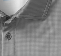 Johnston & Murphy XC+™ Polo Ace Performance | vichy noir/blanc