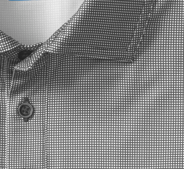 Johnston & Murphy XC+™ Polo Ace Performance | vichy noir/blanc